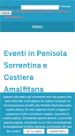 Mobile Screenshot of eventisorrento.it